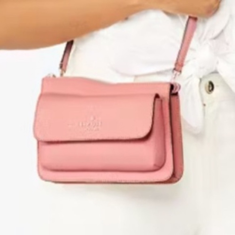 Kate Spade Leila Small Black Leather Crossbody